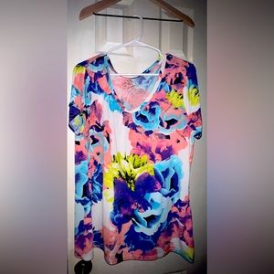 Plus size Colorful Top